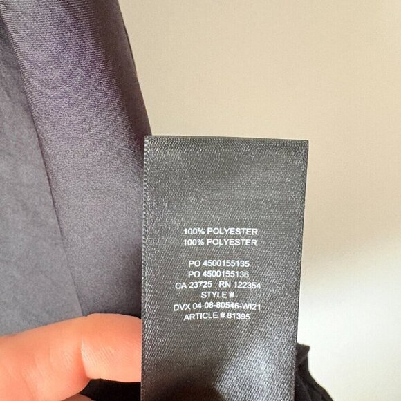 Aritzia Wilfred Mini Only Slip Dress Black Size Small - Picture 10 of 11